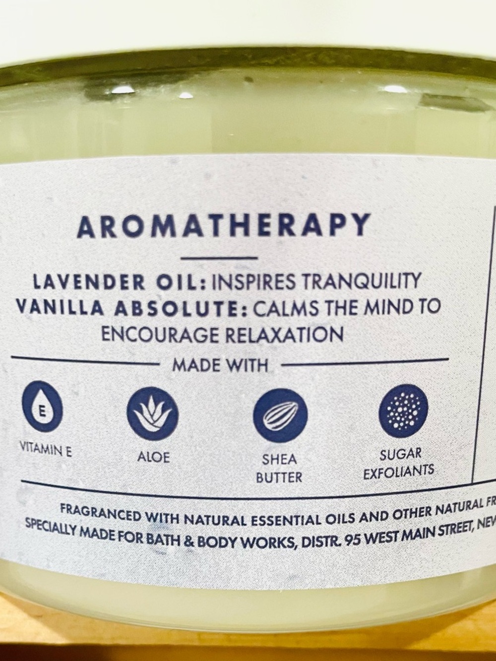 Bath & Body Works Lavender Vanilla Sugar Body Scrub & Shower Steamers | NIB - Picture 5 of 5